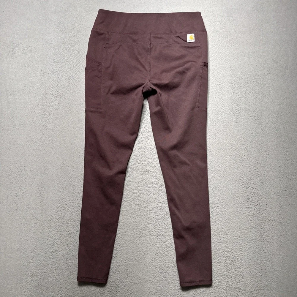 Carhartt Force Fitted Legging Women Medium Tall 30x30 Blackberry Utility Comfort